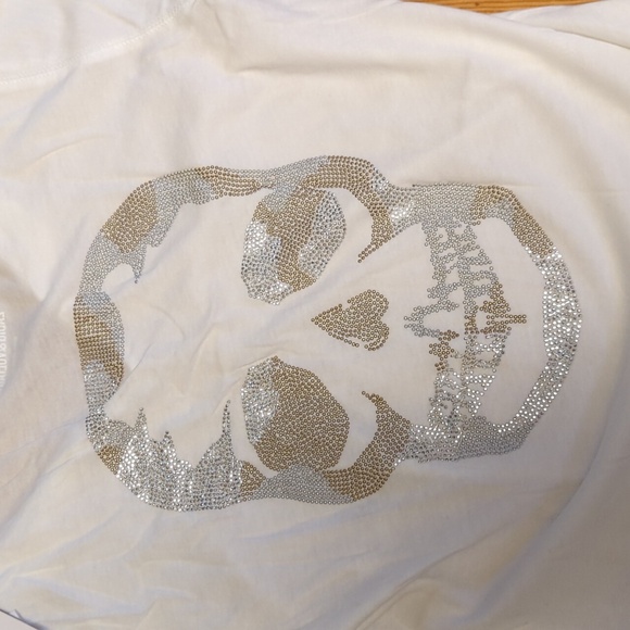 NWT Zadig & Voltaire Tunisien MC skull camo tee size medium - Picture 2 of 11